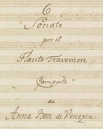 BON DI VENEZIA, Anna (1739–1767)