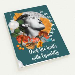 Deck the halls with Equality  | Pack of 10 Cards  | EU & Rest of the World