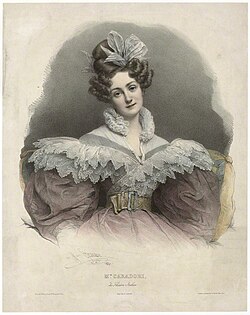 ROSALBINA-CARADORI-ALLAN, Maria Caterina (1800-1865)